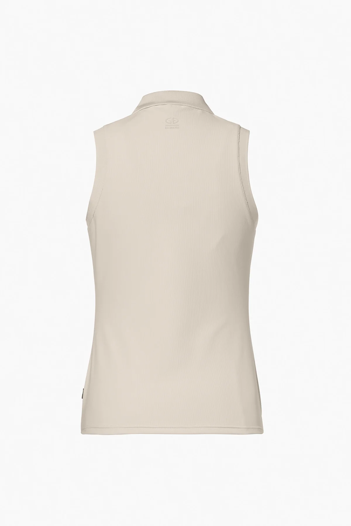 CAROLINE sleeveless polo top - Image 5