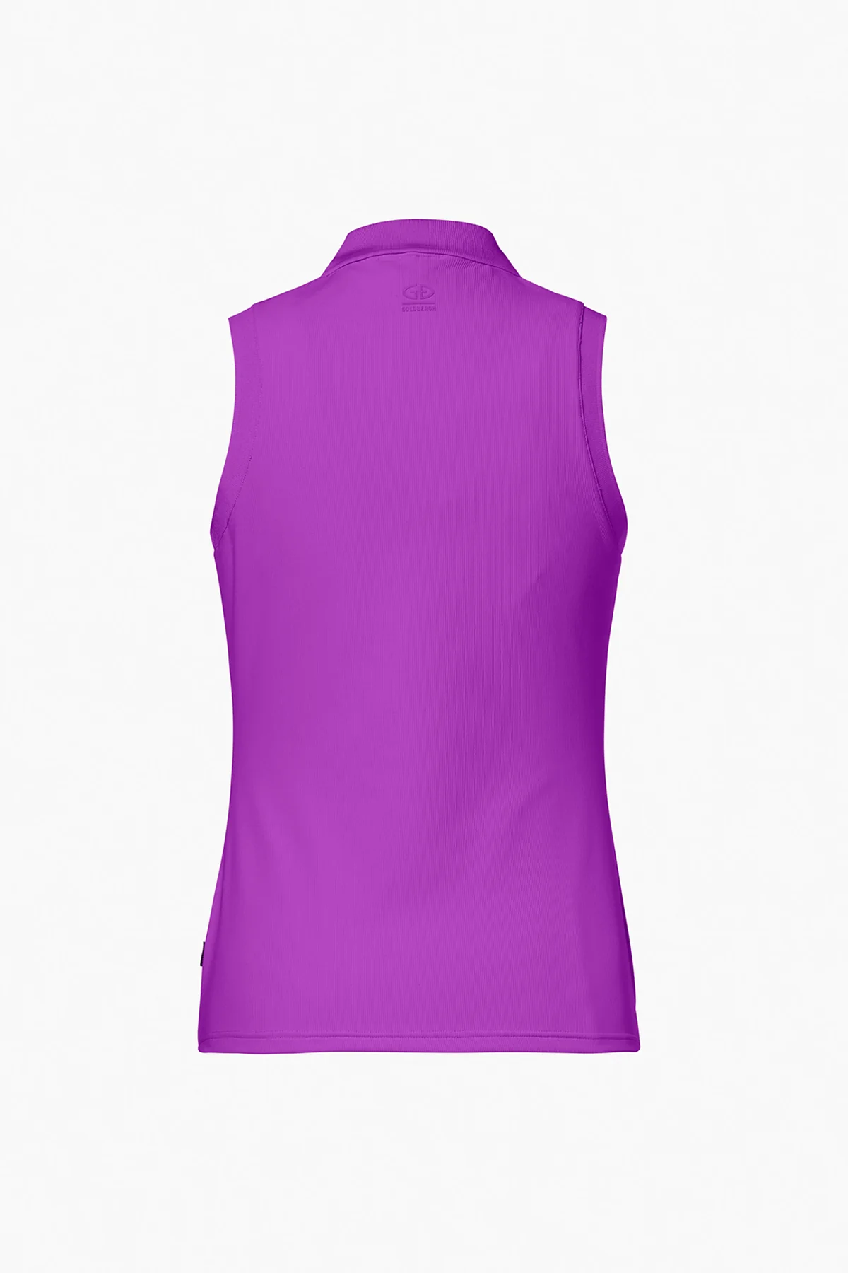 CAROLINE sleeveless polo top - Image 5