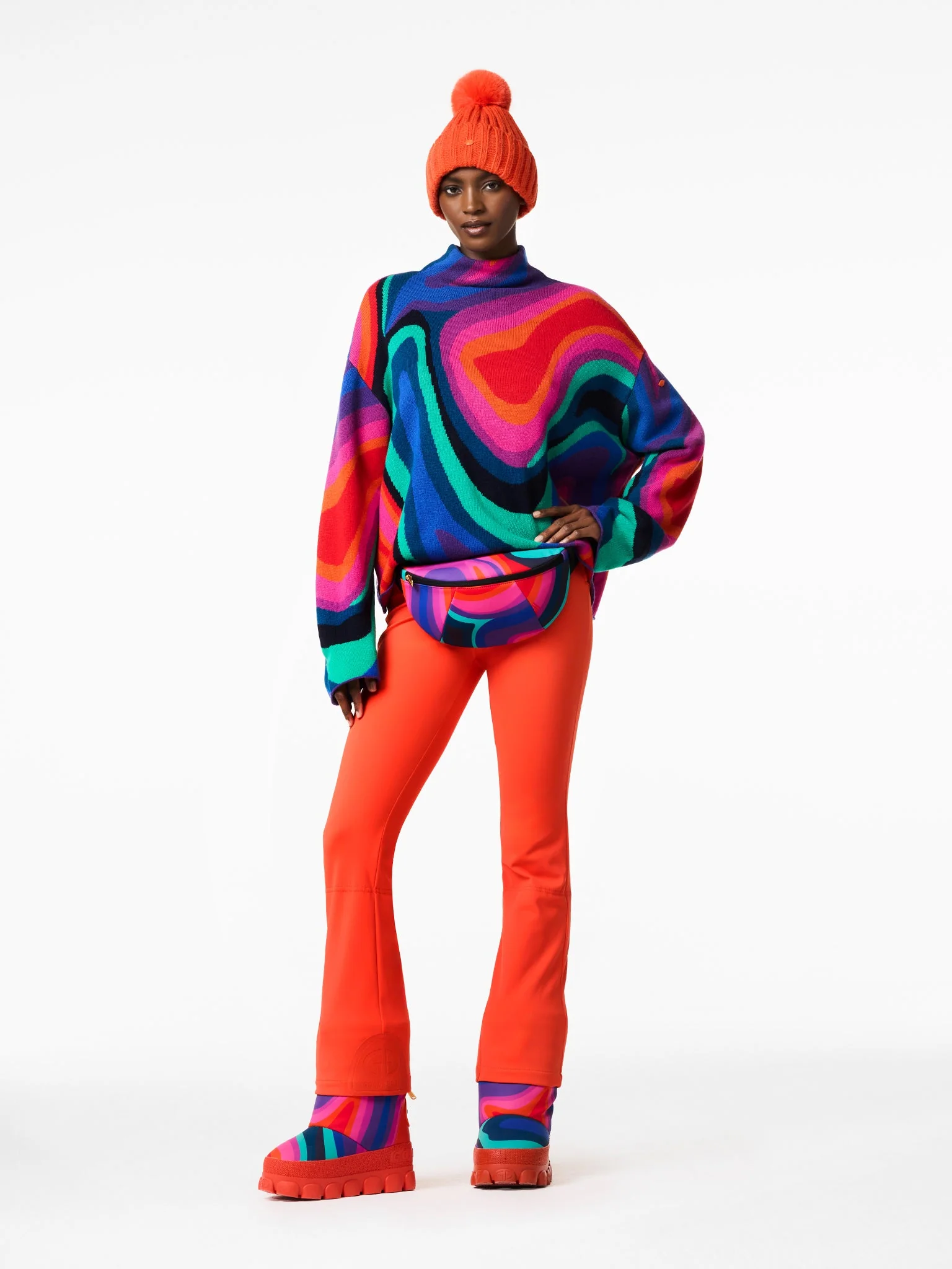 Marbre Absinthe Rainbow Outfit