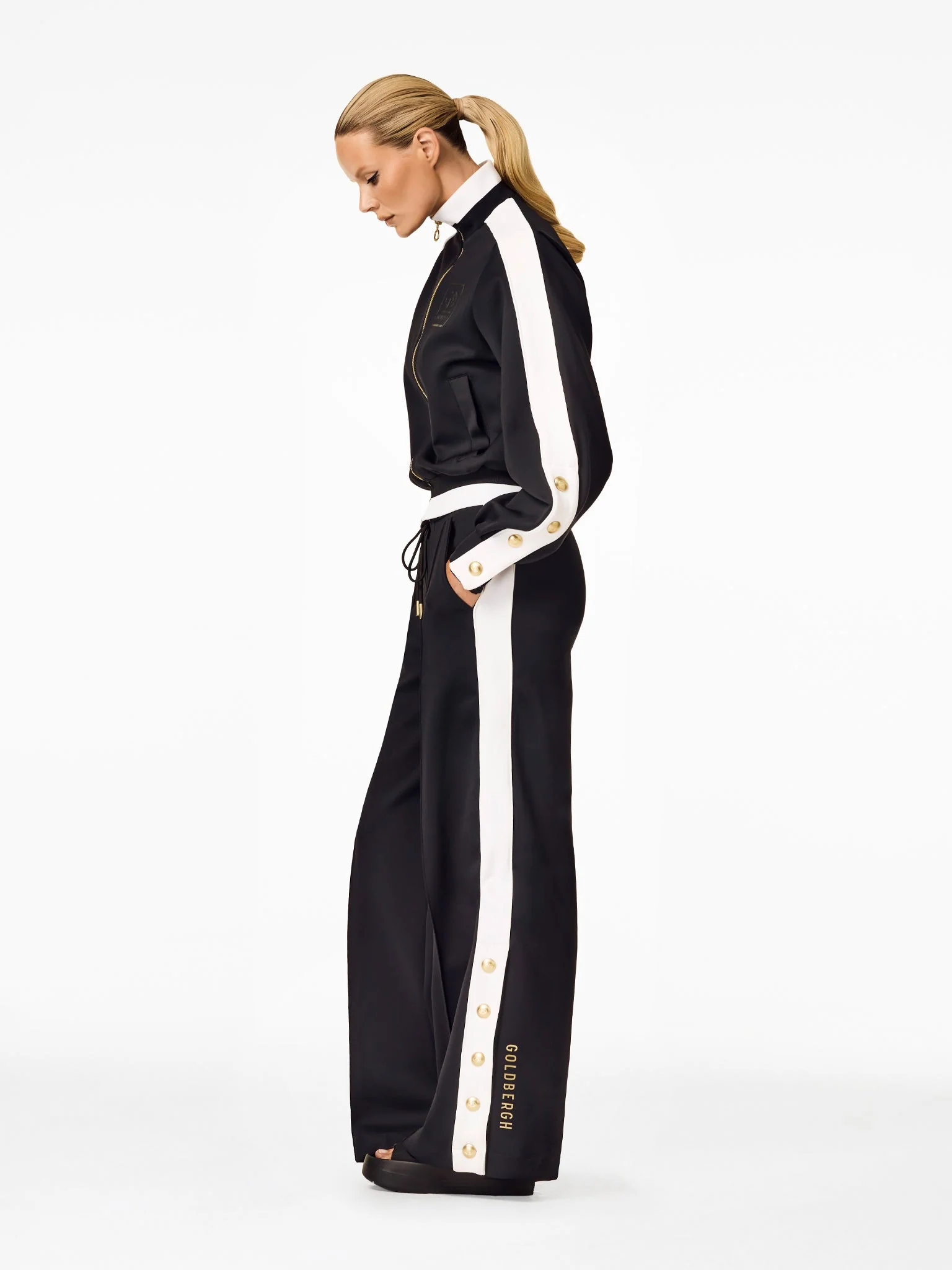 Monaco Track Outfit Black