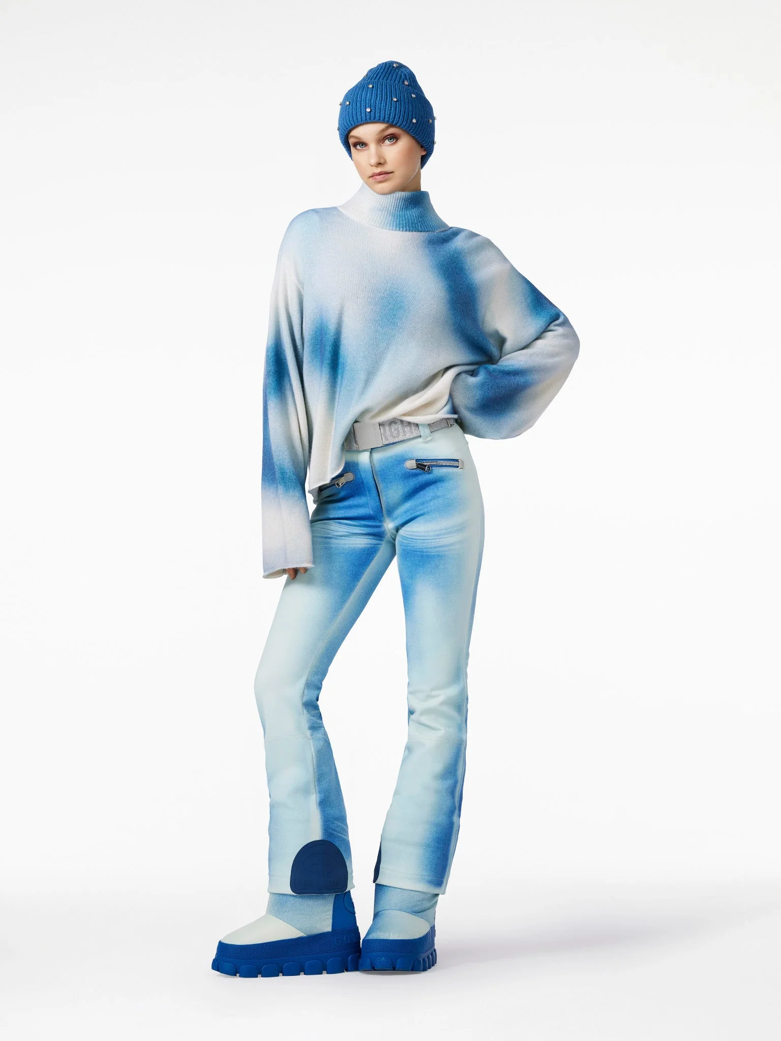 Mouna Denim Print Outfit