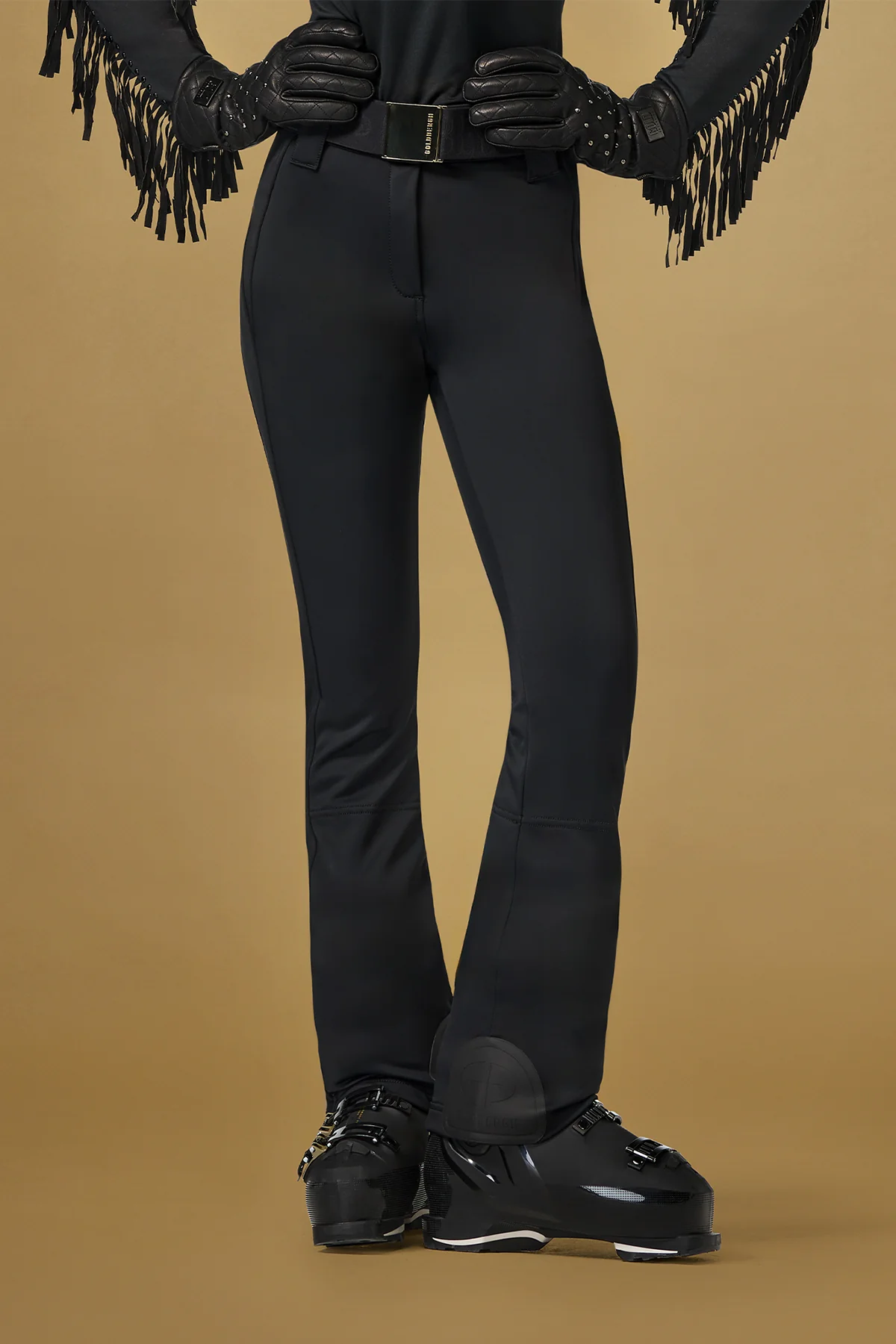PIPPA GOLD LONG SKI PANTS