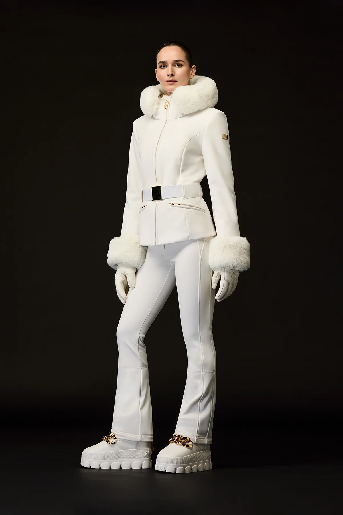 PREZIOSO SKI JACKET FAUX BORDER - Image 2