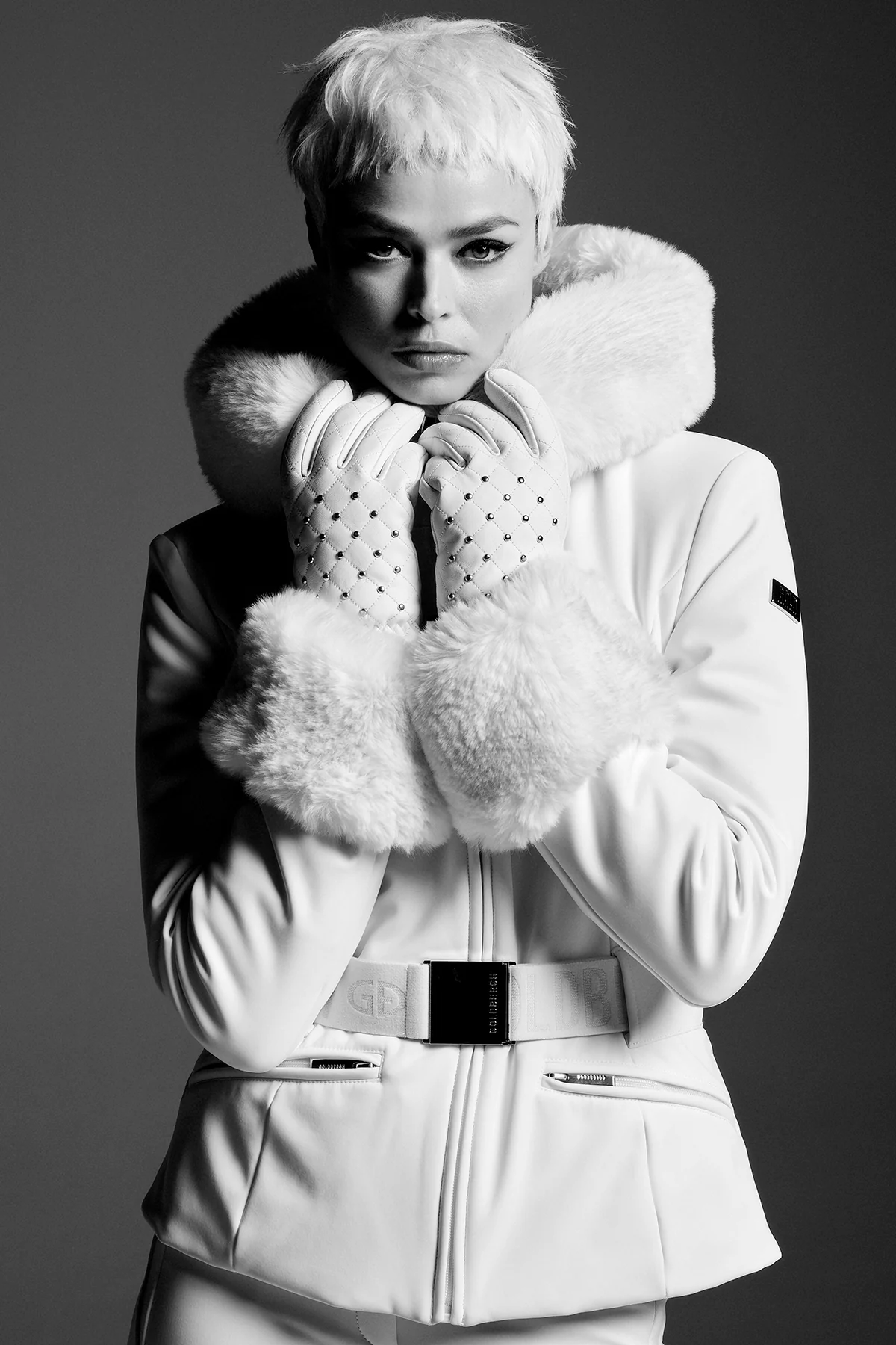 PREZIOSO SKI JACKET FAUX BORDER - Image 6