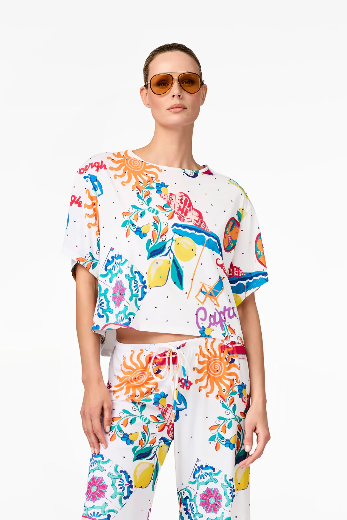 TROPIQUE short sleeve top