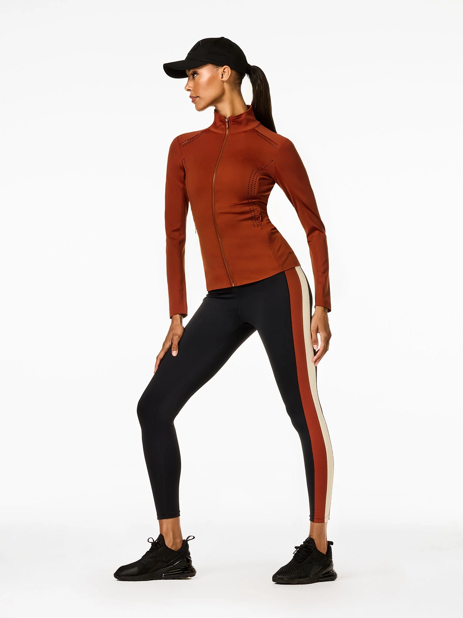 Veronique Zip Bronze Outfit